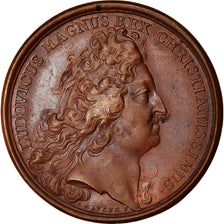 France, Médaille, Louis XIV, Chambre de Commerce, 1700, Cuivre, Mauger, SUP