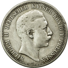 Coin, German States, PRUSSIA, Wilhelm II, 2 Mark, 1904, Berlin, VF(30-35)