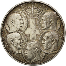 GREECE, 30 Drachmai, 1963, KM #86, AU(50-53), Silver, 34, 18.09
