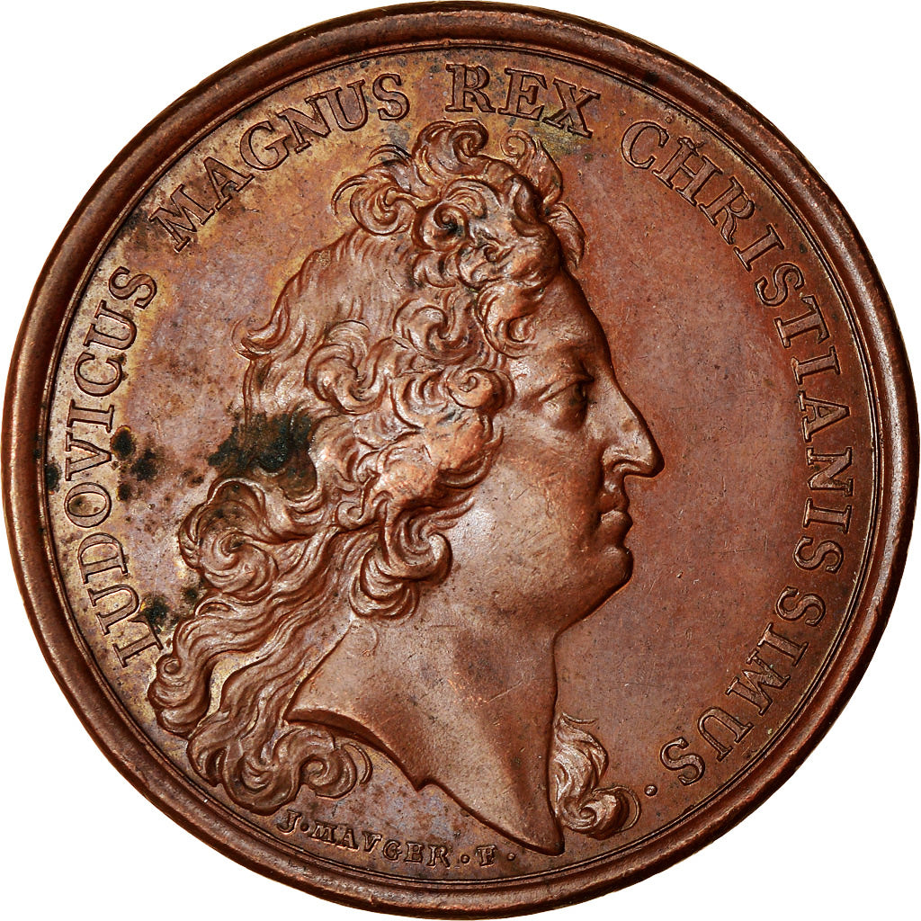 France, Medal, Louis XIV, Combat Naval de Tabago, History, 1696, Mauger