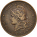 ARGENTINA, 2 Centavos, 1890, KM #33, EF(40-45), Bronze, 30, 9.43