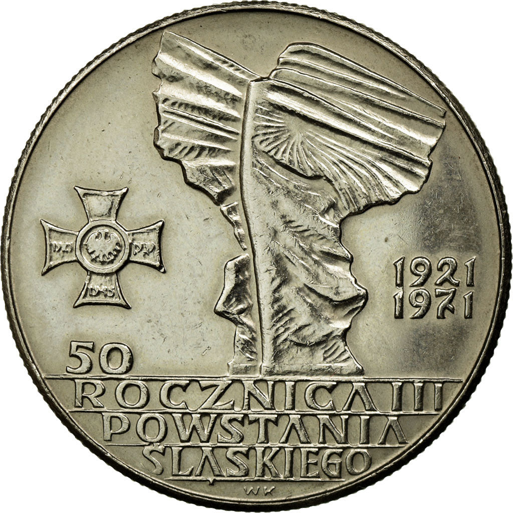 Munten, Polen, 10 Zlotych, 1971, Warsaw, PR, Copper-nickel, KM:64