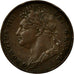 Moneda, Gran Bretaña, George IV, Farthing, 1821, MBC, Cobre, KM:677
