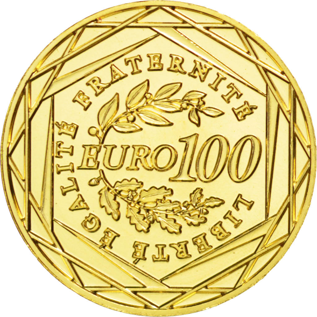 Francia, 100 Euro, 2008, SPL, Oro, Gadoury:3, KM:1536