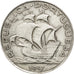 PORTUGAL, 5 Escudos, 1947, KM #581, AU(55-58), Silver, 28.4, 6.74