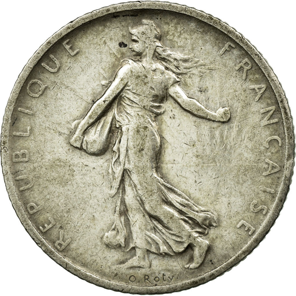 Coin, France, Semeuse, Franc, 1901, EF(40-45), Silver, KM:844.1, Gadoury:467