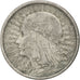 POLAND, 2 Zlote, 1933, Warsaw, KM #20, EF(40-45), Silver, 22, 4.37