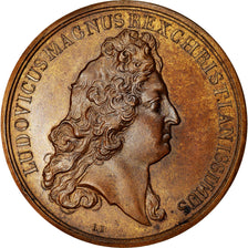 France, Médaille, Louis XIV, Le Roi d'Angleterre Réfugié en France, 1689