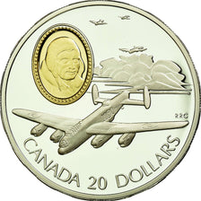 Coin, Canada, Elizabeth II, 20 Dollars, 1990, Royal Canadian Mint, Ottawa