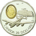 Coin, Canada, Elizabeth II, 20 Dollars, 1990, Royal Canadian Mint, Ottawa