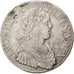 FRANCE, Écu à la mèche longue, ECU, 1653, Paris, KM #155.1, VF(30-35), Silver, G