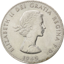 GREAT BRITAIN, Crown, 1965, KM #910, AU(50-53), Copper-Nickel, 38.61, 28.60