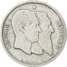 BELGIUM, Franc, 1880, KM #38, VF(20-25), Silver, 4.81