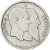 BELGIUM, Franc, 1880, KM #38, VF(20-25), Silver, 4.81