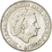 NETHERLANDS, 2-1/2 Gulden, 1959, KM #185, EF(40-45), Silver, 33, 15.01