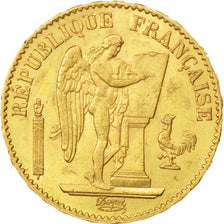 IIIème République, 20 Francs or Génie 1877 Paris, KM 825