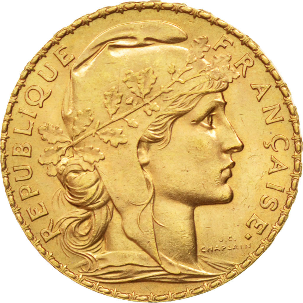 IIIème République, 20 Francs or Marianne 1913, KM 857