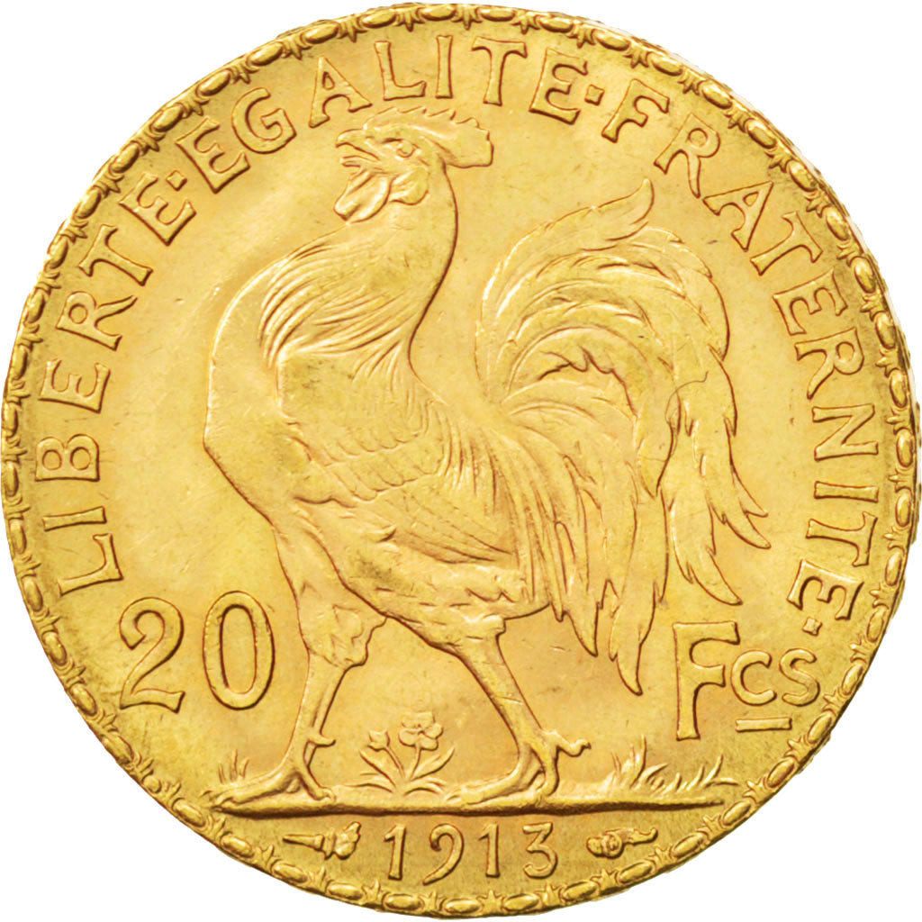 IIIème République, 20 Francs or Marianne 1913, KM 857