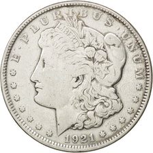 UNITED STATES, Morgan Dollar, Dollar, 1921, U.S. Mint, KM #110, VF(20-25),...