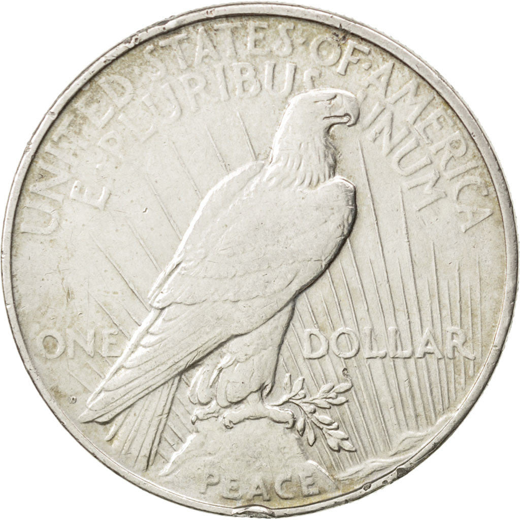 UNITED STATES, Peace Dollar, Dollar, 1922, U.S. Mint, KM #150, EF(40-45),...