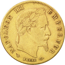Second Empire, 5 Francs or Napoléon III tête laurée 1864 Paris, KM 803.1