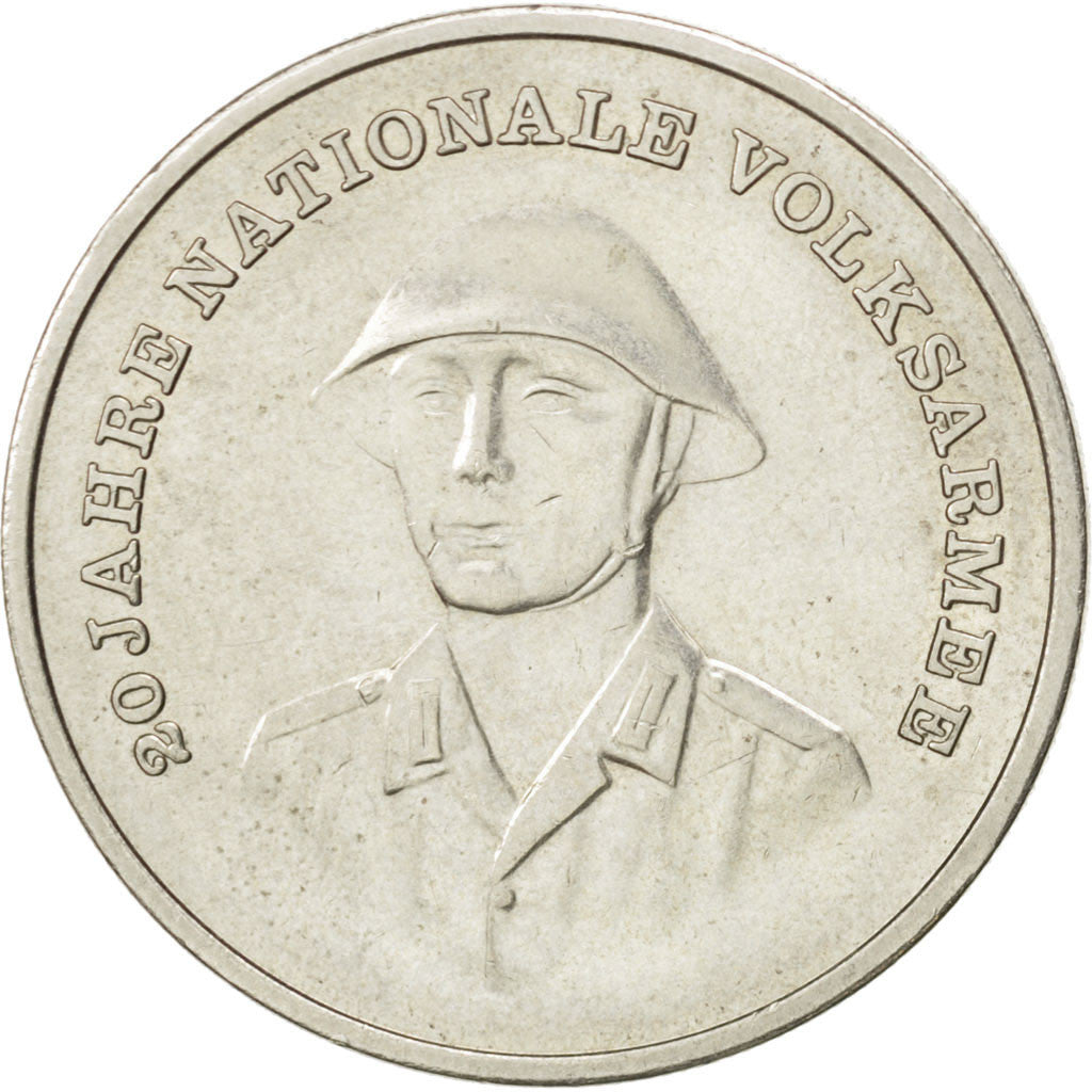 REPUBBLICA DEMOCRATICA TEDESCA, 10 Mark, 1976, Berlin, BB, Rame-nichel, KM:61