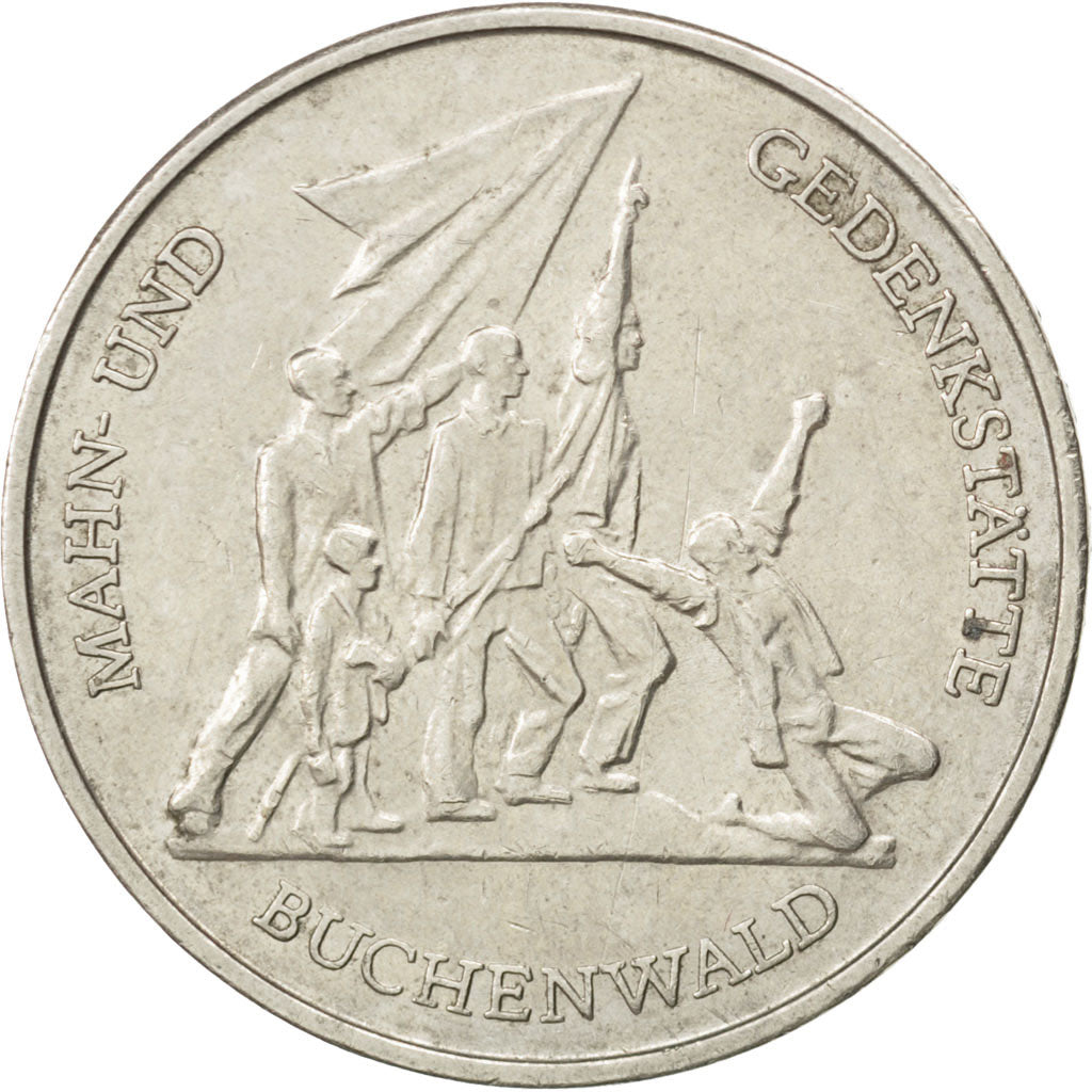 REPUBBLICA DEMOCRATICA TEDESCA, 10 Mark, 1972, Berlin, BB, Rame-nichel, KM:38