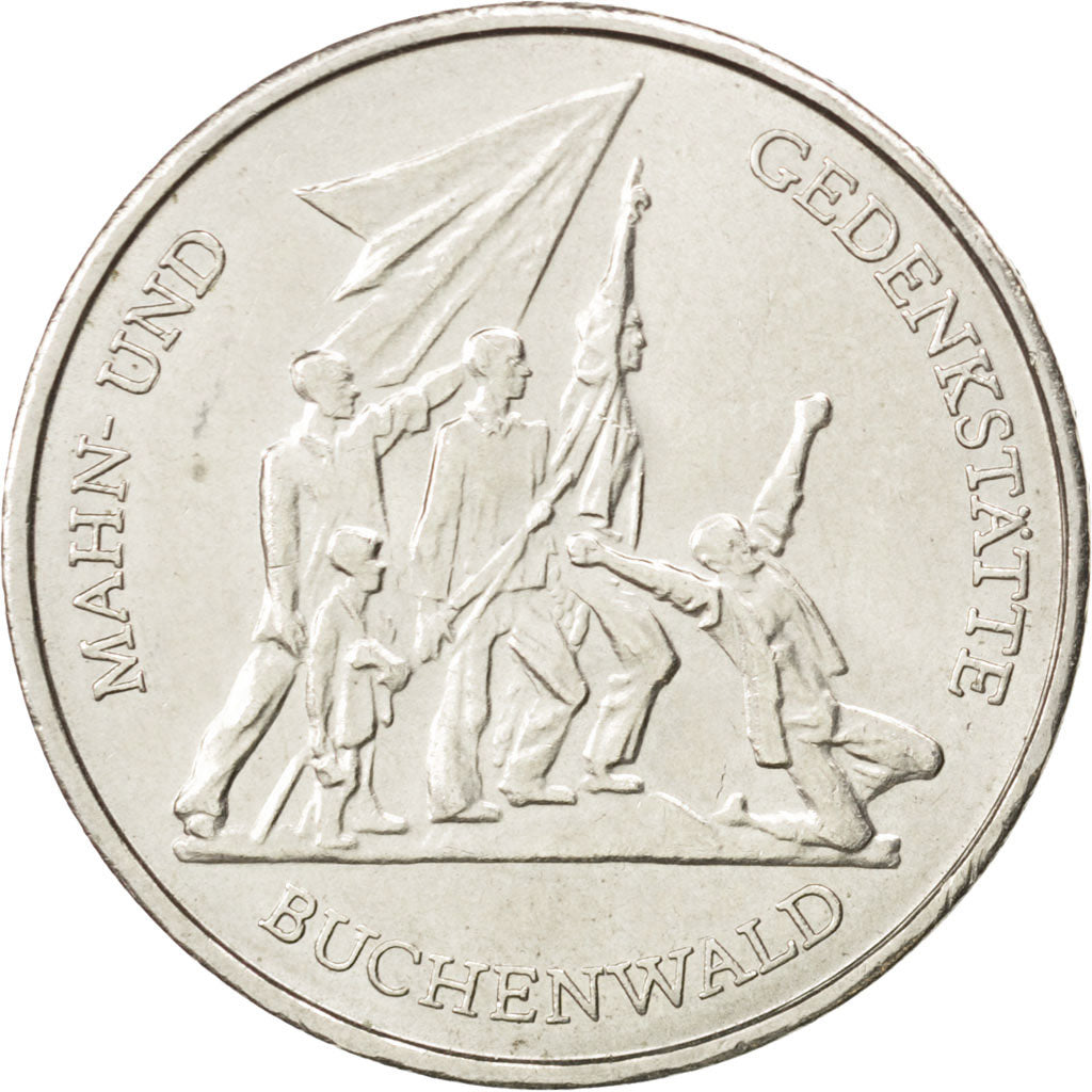 REPUBBLICA DEMOCRATICA TEDESCA, 10 Mark, 1972, Berlin, BB, Rame-nichel, KM:38