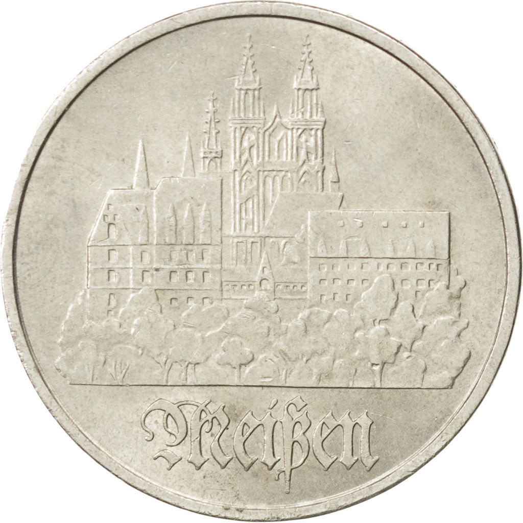 GERMAN-DEMOCRATIC REPUBLIC, 5 Mark, 1972, Berlin, KM #37, AU(50-53),...