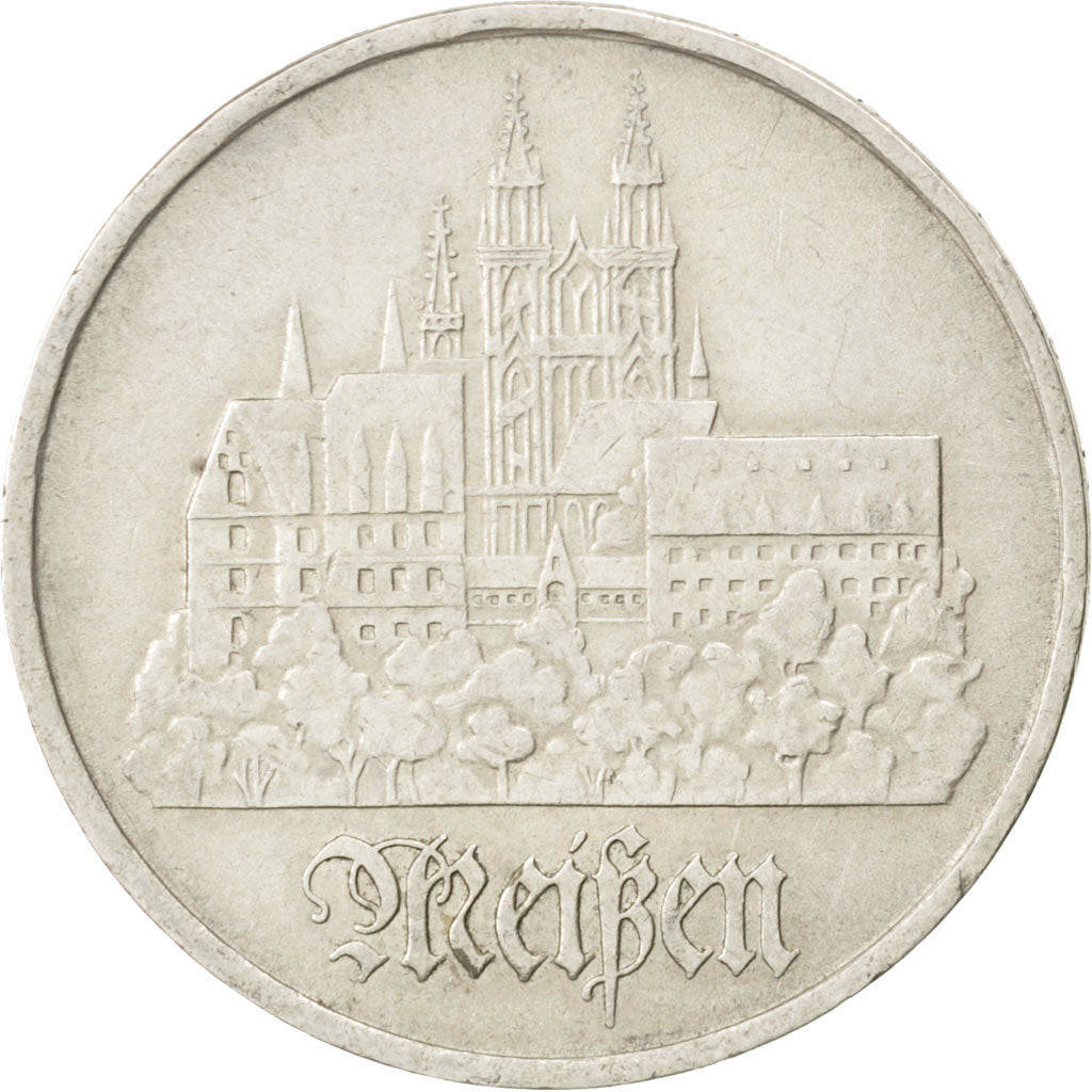 REPUBBLICA DEMOCRATICA TEDESCA, 5 Mark, 1972, Berlin, BB, Rame-nichel, KM:37
