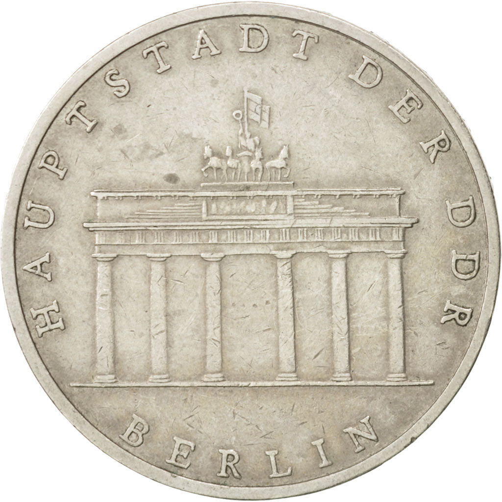 GERMAN-DEMOCRATIC REPUBLIC, 5 Mark, 1971, Berlin, KM #29, EF(40-45),...