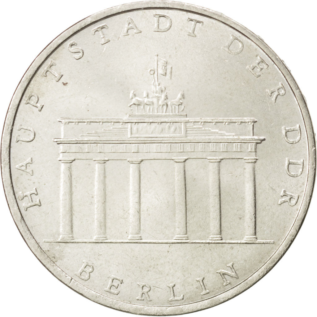 GERMAN-DEMOCRATIC REPUBLIC, 5 Mark, 1971, Berlin, KM #29, AU(55-58),...