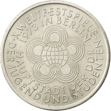 GERMAN-DEMOCRATIC REPUBLIC, 10 Mark, 1973, Berlin, KM #44, AU(55-58),...