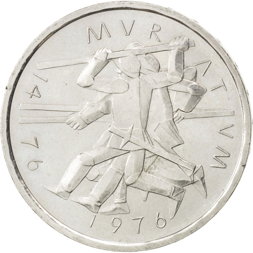 Moneta, Svizzera, 5 Francs, 1976, SPL-, Rame-nichel, KM:54