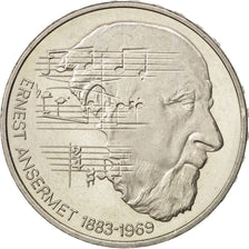 SWITZERLAND, 5 Francs, 1983, KM #62, AU(55-58), Copper-Nickel, 31.45, 13.13