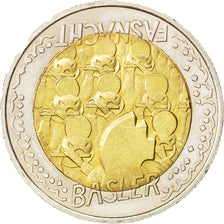 SWITZERLAND, 5 Francs, 2000, Bern, KM #89, AU(55-58), Bi-Metallic, 32.85, 15.00
