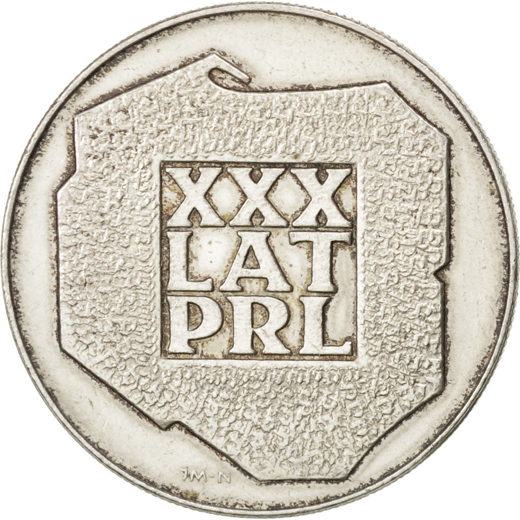 Coin, Poland, 200 Zlotych, 1974, AU(50-53), Silver, KM:72