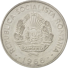 Coin, Romania, 3 Lei, 1966, AU(50-53), Nickel Clad Steel, KM:96