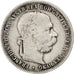 HUNGARY, Korona, 1893, Kormoczbanya, KM #484, VF(30-35), Silver, 4.91