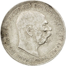 AUSTRIA, Corona, 1914, KM #2820, EF(40-45), Silver, 5.02
