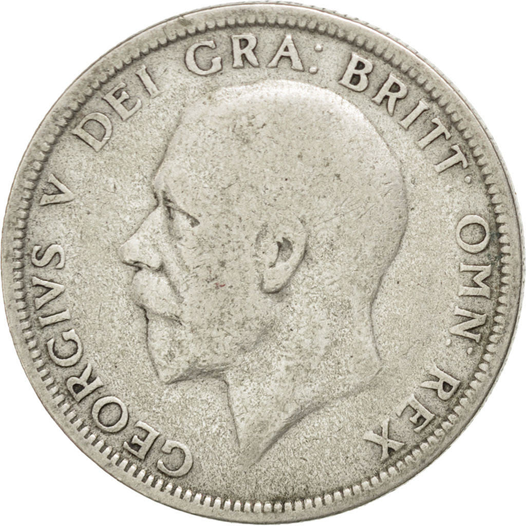 GREAT BRITAIN, Florin, Two Shillings, 1928, KM #834, VF(20-25), Silver, 28.3,...