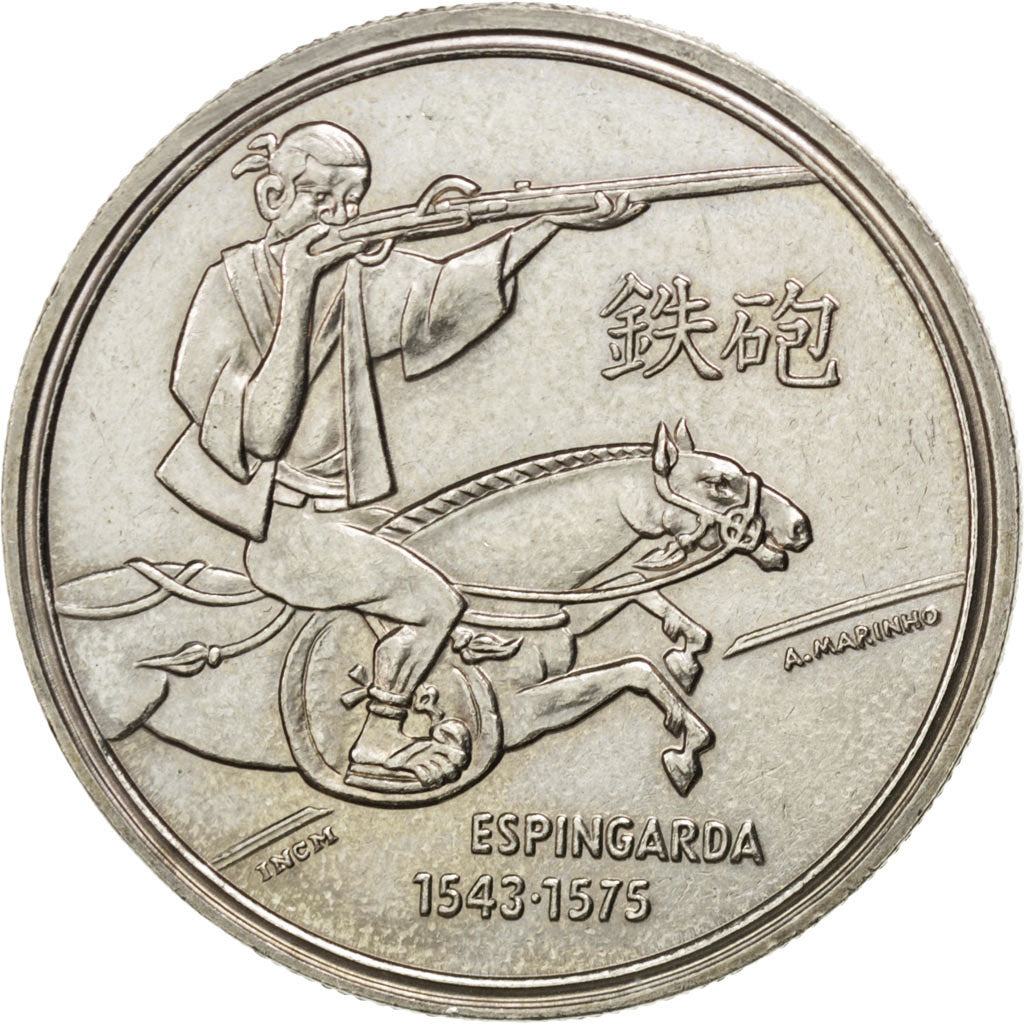 PORTUGAL, 200 Escudos, 1993, KM #666a, AU(55-58), Silver, 36, 21.50