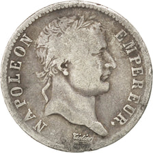 FRANCE, Napoléon I, Franc, 1810, Paris, KM #692.1, F(12-15), Silver, Gadoury #..