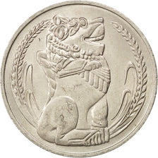 SINGAPORE, Dollar, 1967, Singapore Mint, KM #6, MS(60-62), Copper-Nickel,...