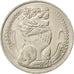 SINGAPORE, Dollar, 1967, Singapore Mint, KM #6, MS(60-62), Copper-Nickel,...