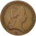 AUSTRIA, 3 Kreuzer, 1800, KM #2115.3, EF(40-45), Copper, 8.29