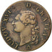 Monnaie, France, Louis XVI, Sol ou sou, Sol, 1791, Orléans, TTB, Cuivre