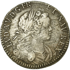 Monnaie, France, Louis XV, Écu de France-Navarre, Ecu, 1718, Tours, TB+
