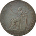 FRANCE, 2 Sols, 1791, KM #Tn23, VF(30-35), Bronze, Brandon #217, 17.90