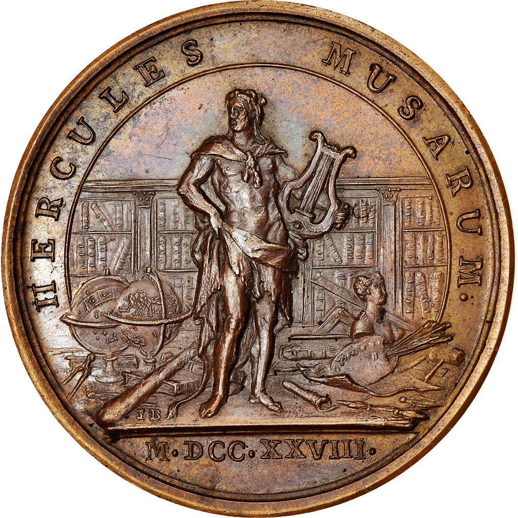 Francja, Medal, Ludwik XV, Le Roi Protecteur des Sciences et des Arts, Historia